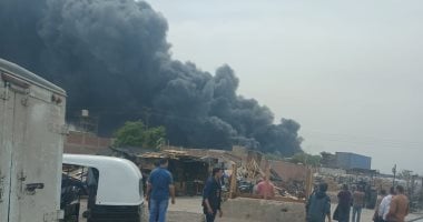 إصابة 27 عاملا بالاختناق بسبب حريق داخل محطة فرز وتعبئة محاصيل زراعية بالجيزة