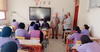 وكيل تعليم الفيوم يقود جولة ميدانية على مدارس المحافظة