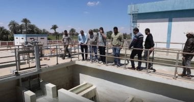 حياة كريمة.. محطة مياه العدوة الجديدة مرشحة لخدمة نحو 200 ألف نسمة.. صور