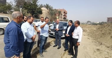 نائب محافظ الجيزة يتفقد مشروع تطوير طريق المريوطية وتقاطعاتة مع الدائرى
