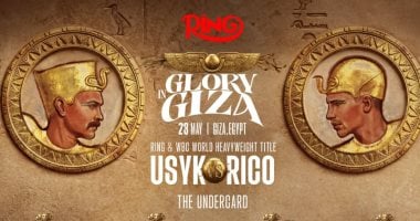 تجمع الملاكمة والتاريخ.. أهرامات الجيزة تحتضن نزالات Glory in Giza العالمية 23 مايو