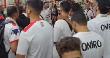 كاميرا اليوم السابع ترصد زحف جماهير الزمالك على استاد القاهرة وهتافات بالمترو
