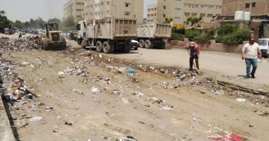 رفع 180 طن مخلفات خلال حملات مكثفة فى أبو النمرس.. صور