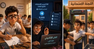 “اليوم السابع” يخترق عصابات “الغش التقني” لامتحانات الثانوية.. أجهزة اتصال شبكي وسماعات خفية ومجموعات للتسريب.. وسائل غش متطورة تهدد سلامة انعقاد امتحانات الثانوية.. نظارات ذكية وأجهزة مخبأة داخل حمالات الصدر