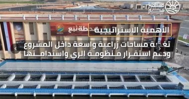 نبع.. شريان الحياة لمشروعات استصلاح أراضي الدلتا الجديدة