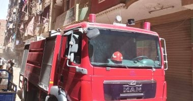 مصرع شخص إثر حريق شقة سكنية فى إمبابة