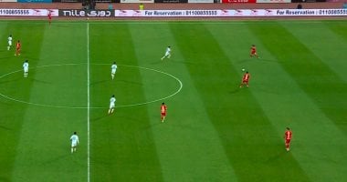 الشوط الأول ..الأهلي يتقدم على المصري بهدف نظيف..وطرد ياسين مرعي