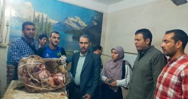 محافظ أسيوط: ضبط مخزن بدون ترخيص يحتوي على 3 أطنان لحوم فاسدة
