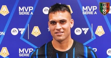 لاوتارو يحصد جائزتي الأفضل في الكالتشيو ولاعب الشهر داخل الإنتر