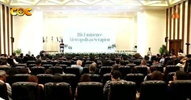 البابا تواضروس الثانى يشهد حفل تخرج كلية A.C.T.S بمركز لوجوس البابوي بوادى النطرون
