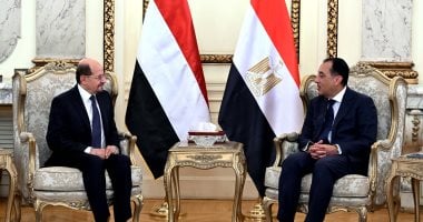 مدبولى يؤكد لنظيره اليمني دعم مصر للحكومة الشرعية وحرصها الكامل على وحدة اليمن
