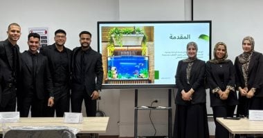 طلاب زراعة جامعة قناة السويس يبتكرون أول نظام “أكوابونيك” ديكوري مستدام