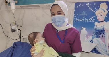 إنقاذ طفل رضيع مصاب بجلطة بالمخ داخل عناية الأطفال بمستشفى بلبيس المركزي