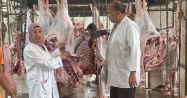 عدد الأضاحى بالمجازر الحكومية بالإسكندرية بلغ 872 رأسا فى أول أيام العيد