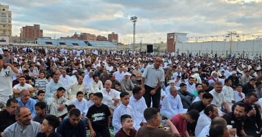 الآلاف يؤدون صلاة عيد الأضحى بمحافظة الإسماعيلية وسط أجواء إيمانية.. فيديو