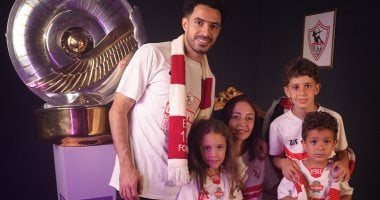 “العيد يعنى العائلة”.. رابطة الأندية تحتفى بلاعبى الزمالك وأسرهم