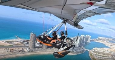 العلمين الجديدة من الطيارة.. اليوم السابع هيوريك جمال المدينة كلها من فوق السحاب