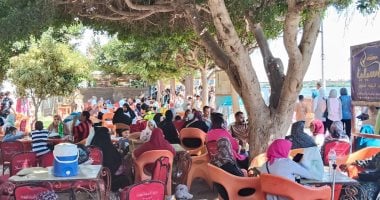 إقبال على الحدائق والرحلات النيلية بدسوق فى رابع أيام عيد الأضحى.. صور