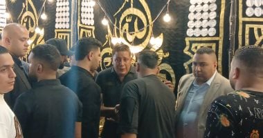 شخصيات عامة في عزاء والد حمو بيكا بالإسكندرية.. صور وفيديو