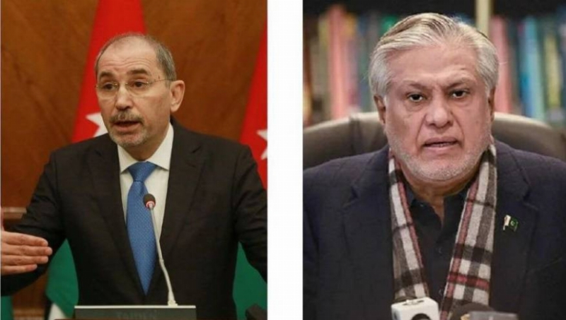 وزيرا خارجيتيْ الأردن وباكستان يبحثان جهود استعادة التهدئة في المنطقة (هاتفيًا)