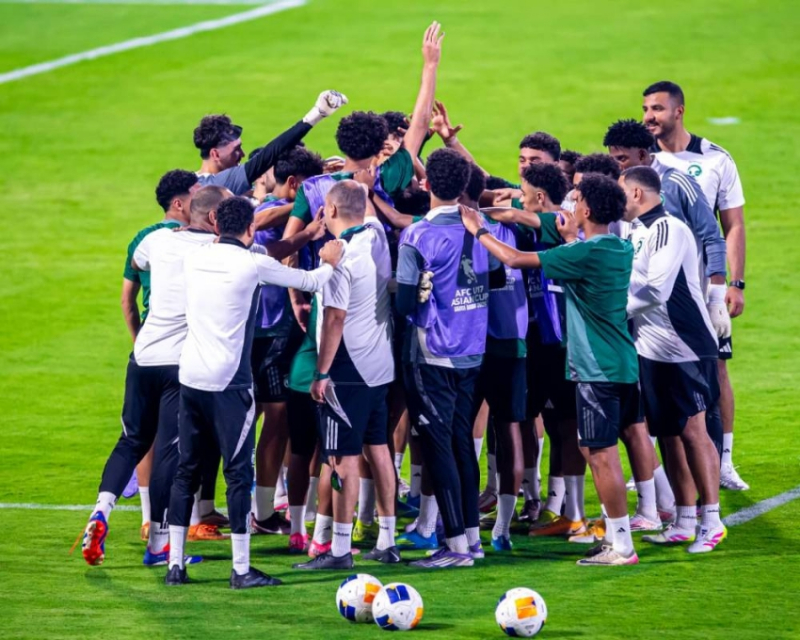 الأخضر تحت 17 يفتتح كأس آسيا بمواجهة منتخب ميانمار
