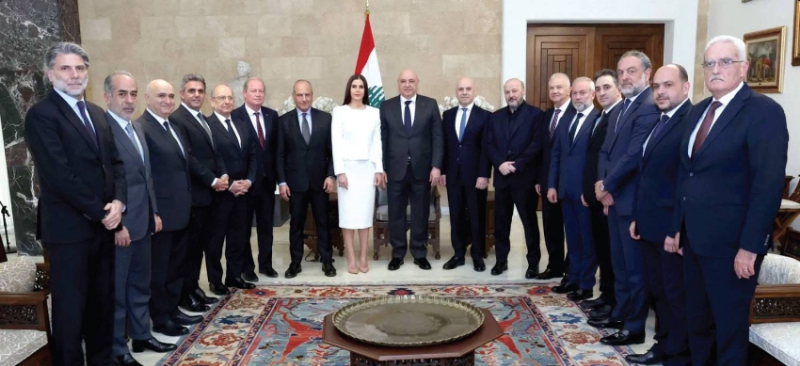 الرئيس اللبناني: مستعدون لتسريع وتيرة المفاوضات