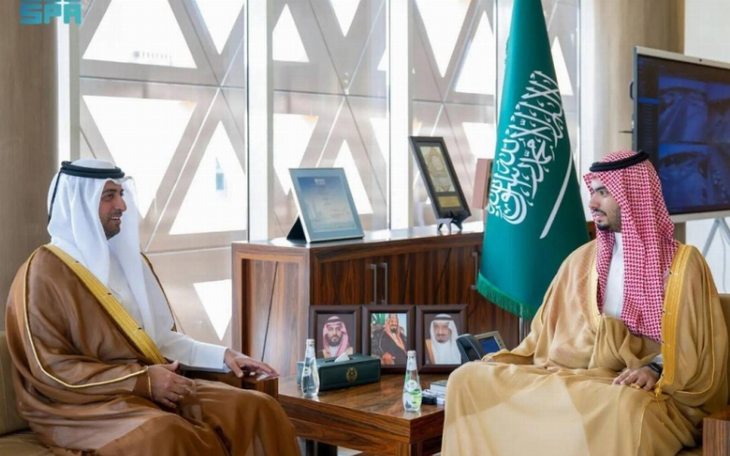 محافظ الدرعية والسفير القطري يبحثان الموضوعات ذات الاهتمام المشترك بين البلدين الشقيقين