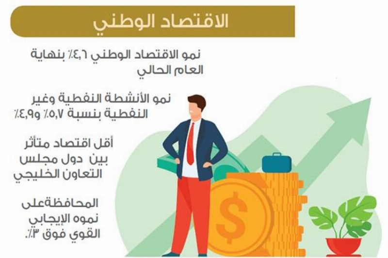 الماليَّة: 4.6 % نمو الاقتصاد الوطني العام الحالي