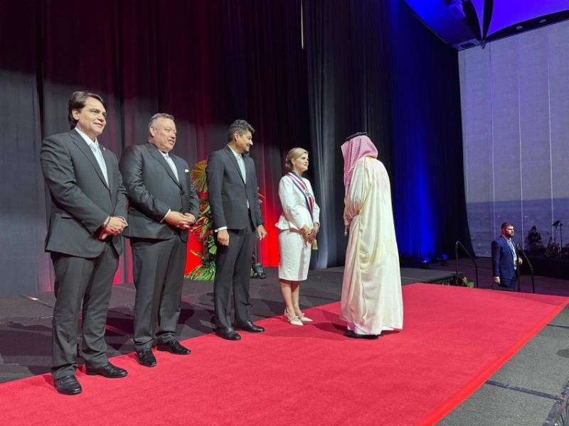 الجبير يشارك في حفل تنصيب رئيسة كوستاريكا