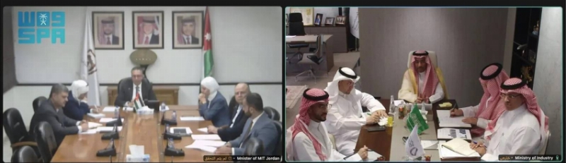 الخريّف يبحث تعزيز التكامل الصناعي مع الأردن
