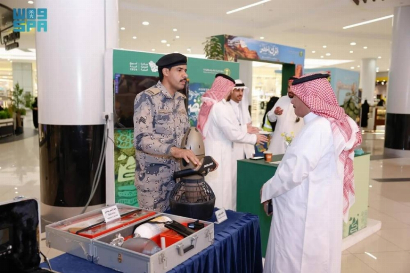 حرس الحدود يختتم مشاركته في “أسبوع البيئة” بتبوك