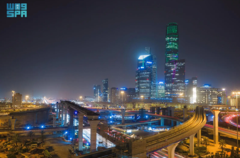 الهيئة الملكية لمدينة الرياض: تنفيذ عملية رفع هندسية دقيقة لجسرين علويين