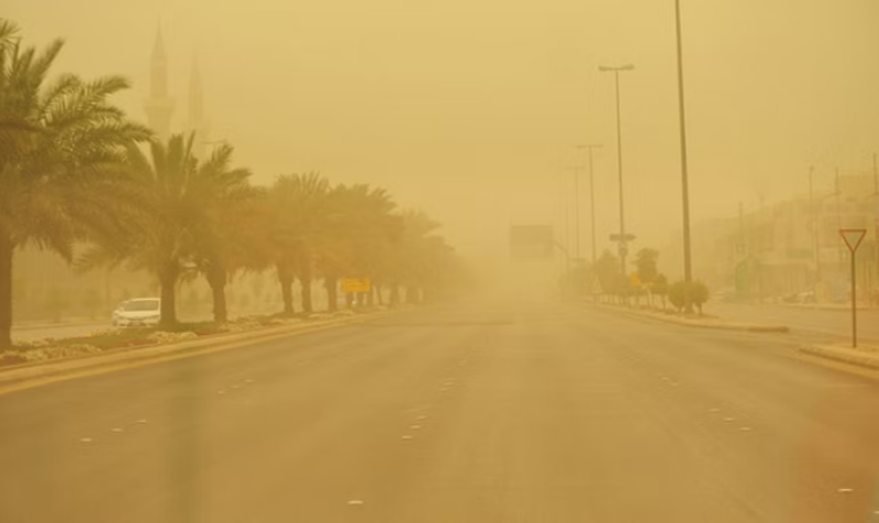 “الأرصاد”: رياح شديدة على منطقة حائل
