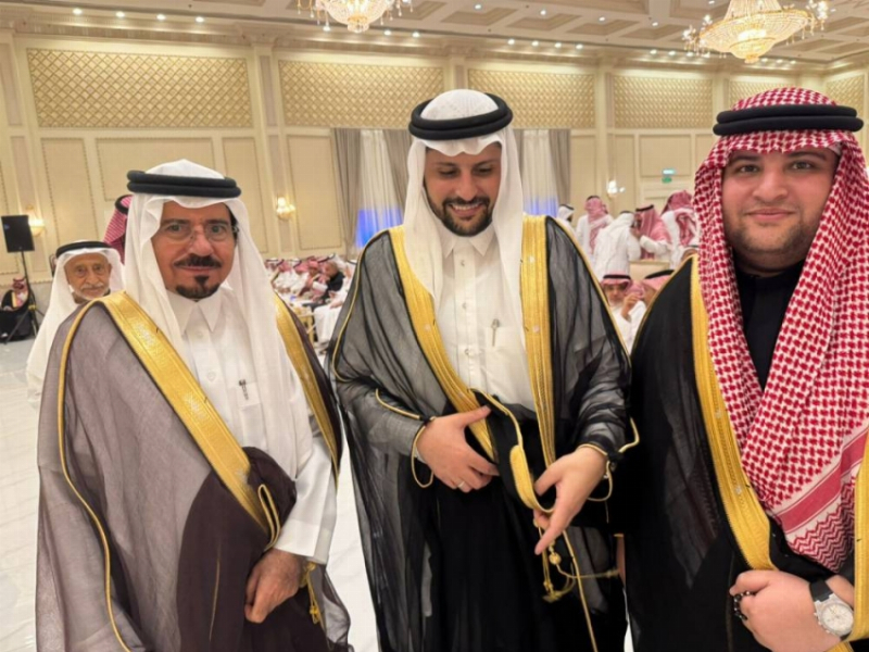أسرتا الشهري والزهراني تحتفلان بزفاف الشاب تركي