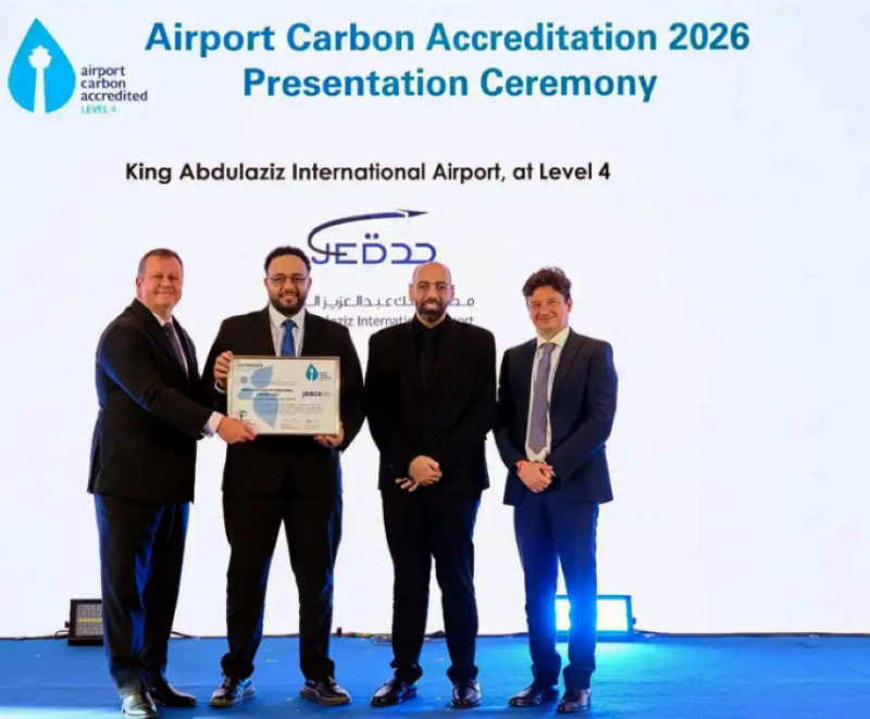 مطار الملك عبدالعزيز الدولي يحصد 3 جوائز دولية في الاستدامة والسلامة
