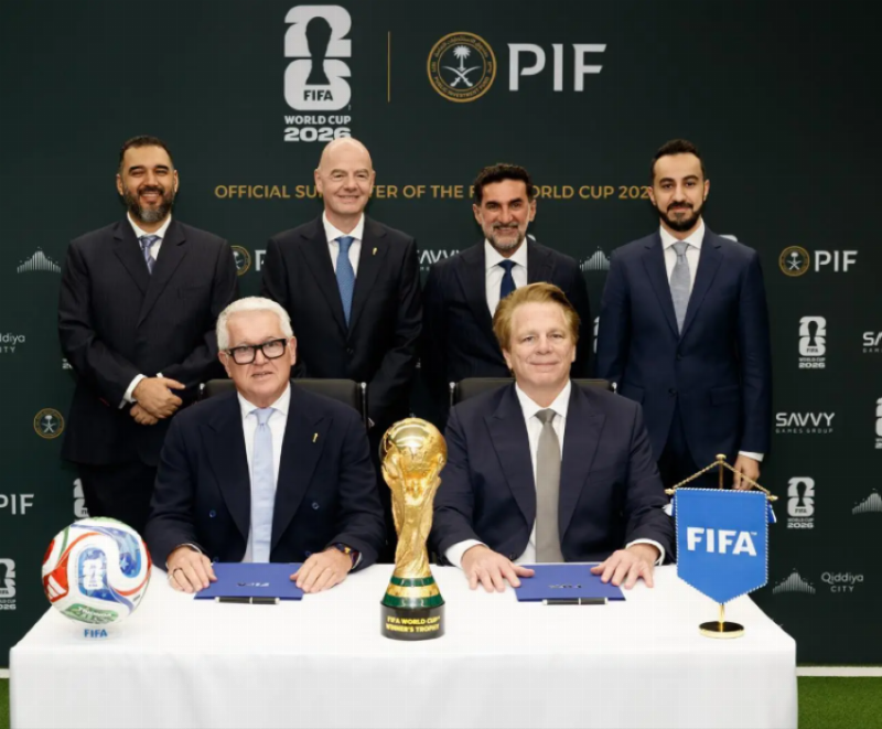 صندوق الاستثمارات العامة داعم رسمي لبطولة كأس العالم FIFA 2026™