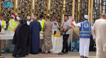 مدينة الحجاج بخيبر تواصل استقبال ضيوف الرحمن القادمين برًا