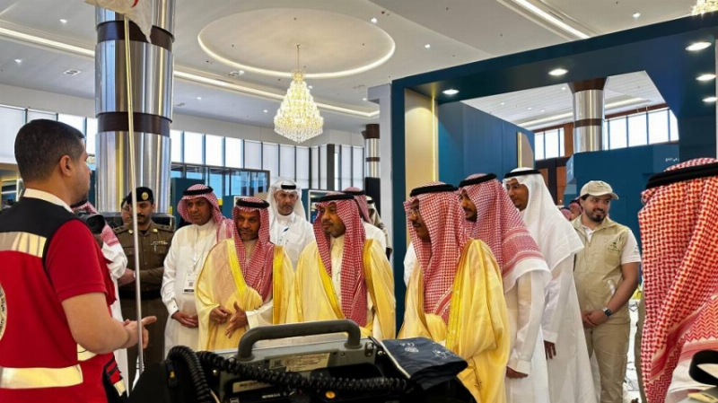 الهلال الأحمر يشارك بمنتدى الصحة والأمن في الحج