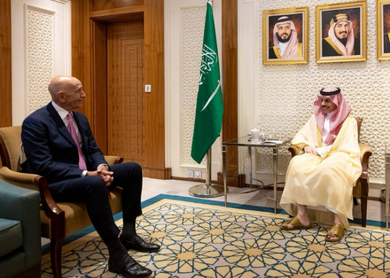 وزير الخارجية يستقبل مبعوث الولايات المتحدة الأمريكية إلى سوريا