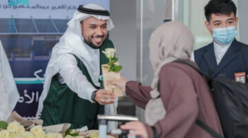 مطار ينبع يستقبل أولى رحلات الحجاج من ألمانيا