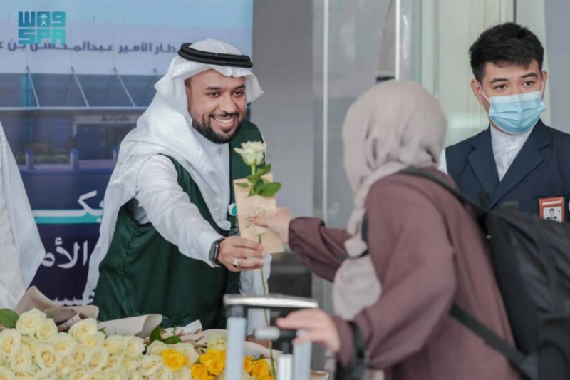 مطار ينبع يستقبل أولى رحلات الحجاج من ألمانيا