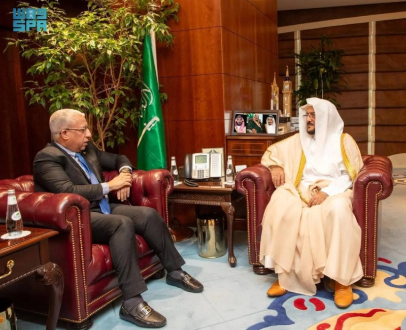 آل الشيخ يبحث مع سفير موريتانيا أوجه التعاون