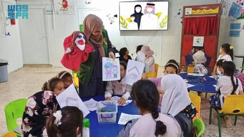 “سلمان للإغاثة” يحتفي باليوم العالمي للأسرة في مخيم الزعتري