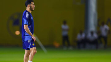 النصر يعلن إصابة سلطان الغنام بالرباط الصليبي