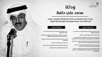 وزير الإعلام: محمد علي حافظ ترك إرثًا لا يغيب وأثرًا لا يندثر