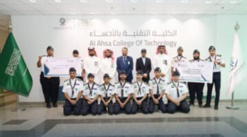مغادرة أفراد عشيرة الجوالة بتقنية الأحساء للمشاركة في معسكرات الحج