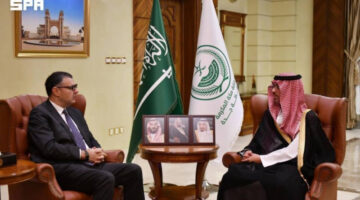 محافظ جدة يستقبل سفير جورجيا لدى المملكة