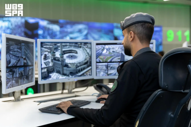مركز العمليات الأمنية الموحدة 911 يعزز خدماته خلال حج 1447هـ