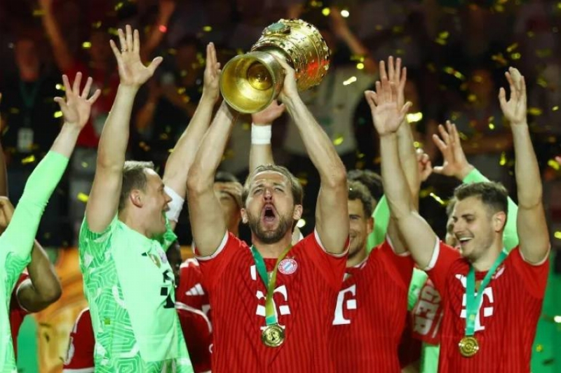 بايرن ميونيخ يتوج بلقب كأس ألمانيا