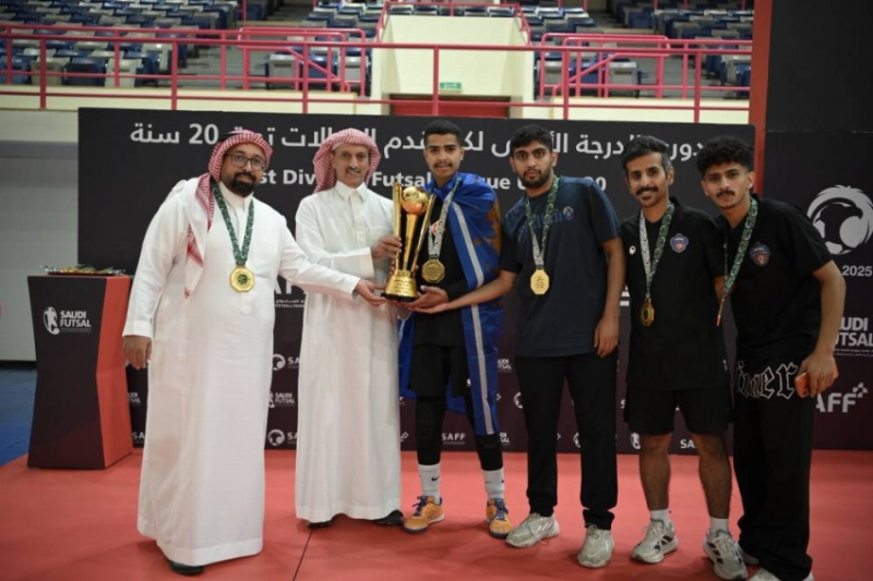 الكوكب بطلًا لـ”دوري الأولى لقدم الصالات” تحت 20 عامًا